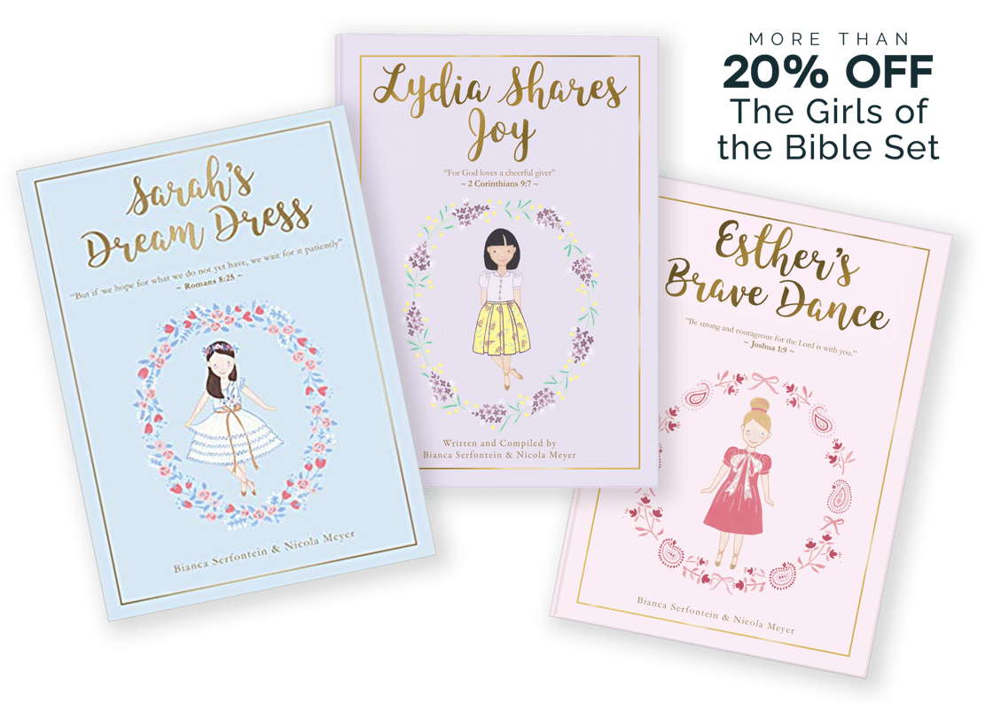 GM book perks (pub + FC welcome series) girls of the bible