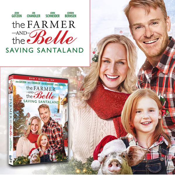 The Farmer and The Belle Saving Santaland is a funny, Christms movie for the family (1080)